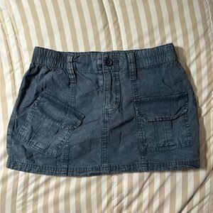 BDG Dark Blue Mini Skirt